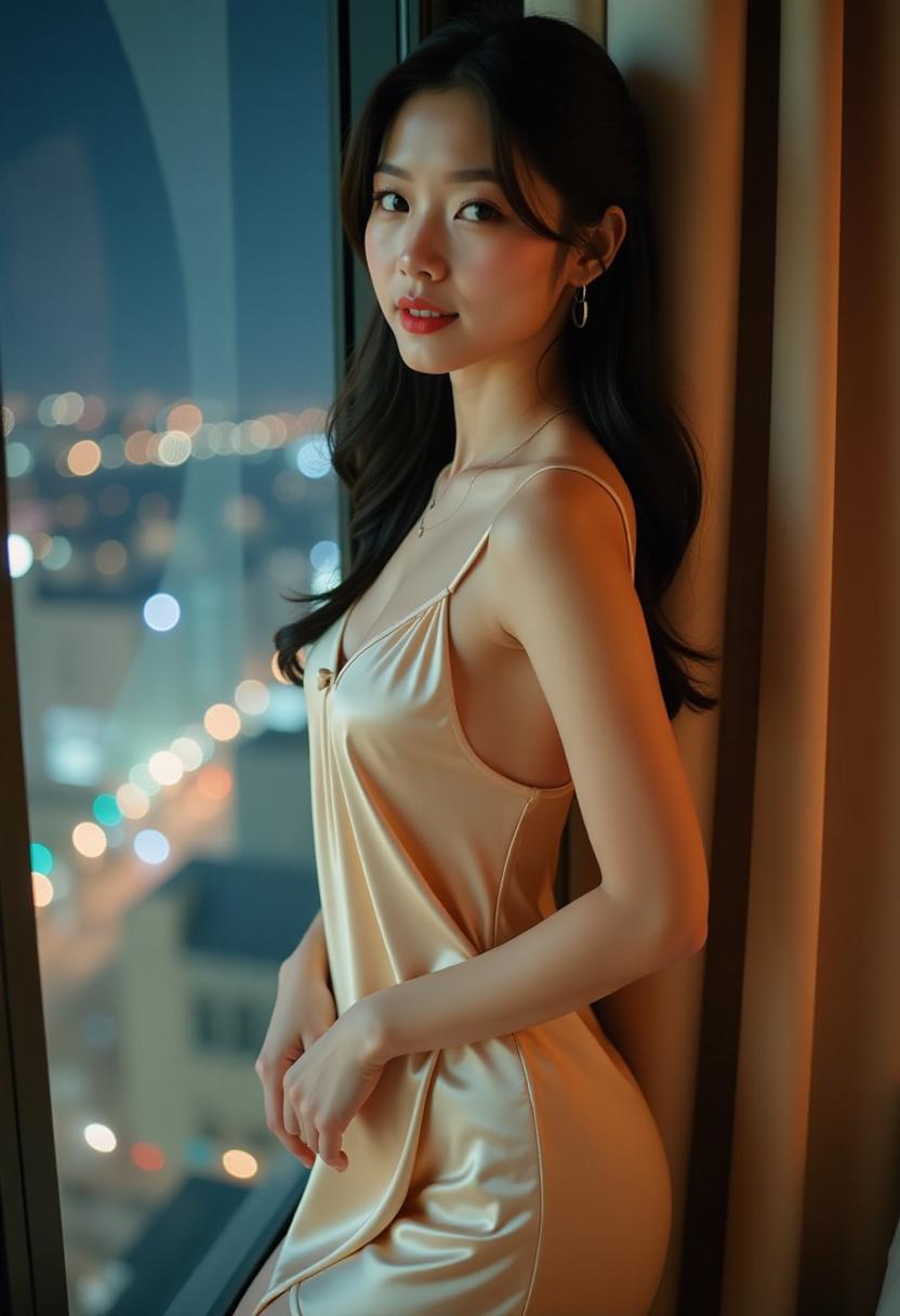 诊所走廊冷光